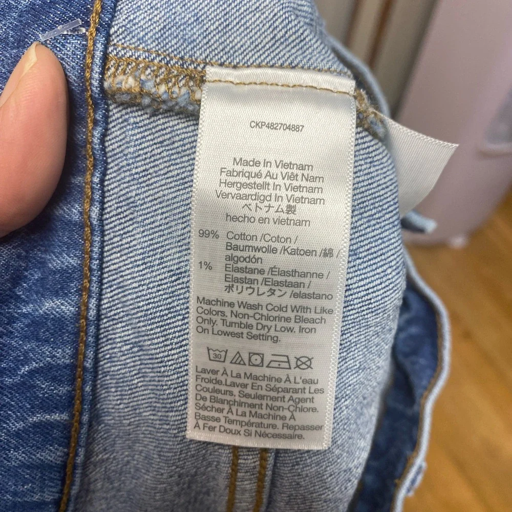 Madewell Wide-Leg Jeans in Medium Blue Wash - Picture 4 of 11